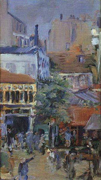 Edouard Manet Vue prise pres de la Place Clichy China oil painting art